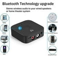 thumbnail image 2 of Wireless Audio Receiver RCA AUX Bluetooth 5.0 Adapter NFC 3.5mm for Amplifier Car Audio Home Stereo Theater System, 2 of 6