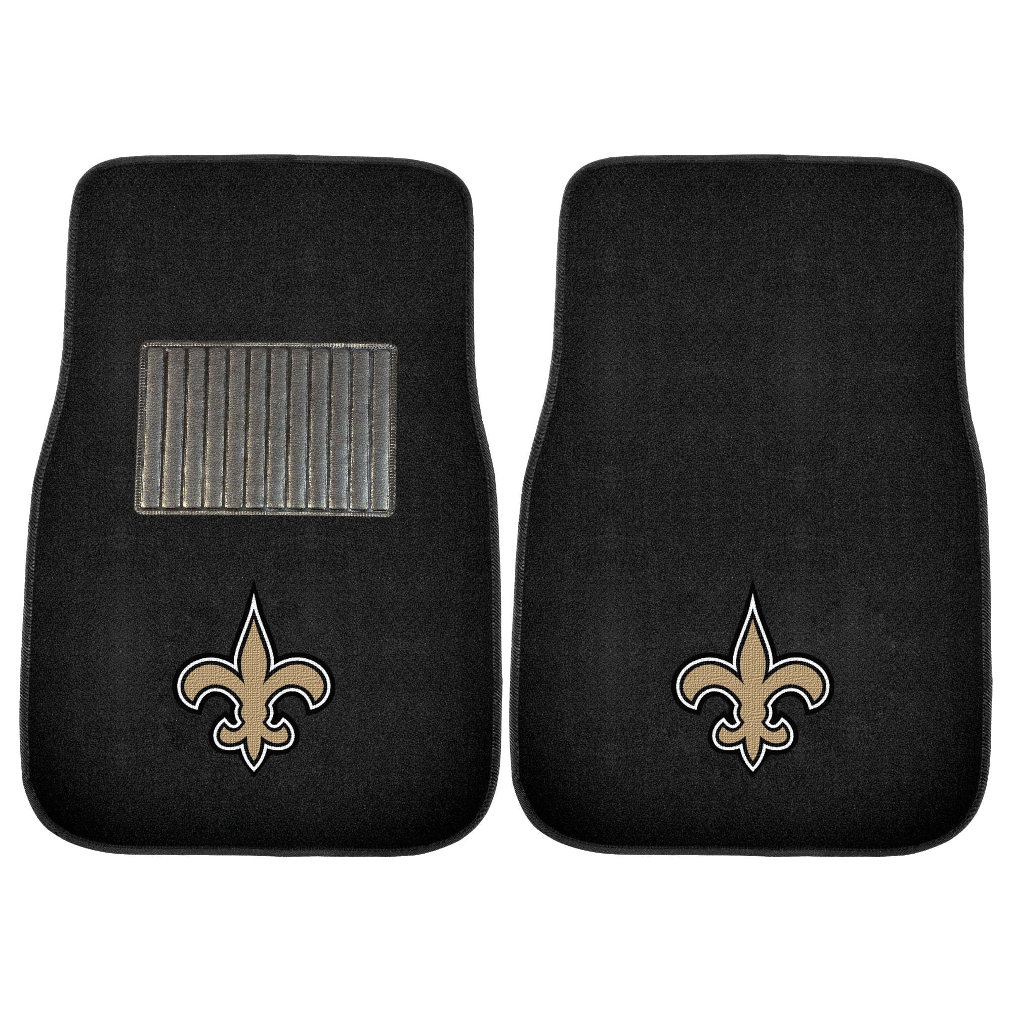 NFL New Orleans Saints Embroidered Car Mats Walmart