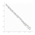 thumbnail image 4 of Diamond2Deal 925 Sterling Silver Bracelet for Men 7.5", 4 of 6