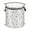 Pattern Of Small Skiers, variant on Pop-Up Collapsible Laundry Hamper With Zippered Lid Dual Handles 50L Traditional Pattern