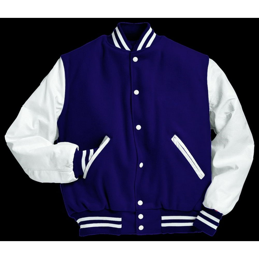 Holloway - Holloway 224183 Varsity Jacket-Dark Purple/White-M - Walmart ...