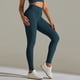 thumbnail image 2 of Pantalones de fitness para mujer con cintura alta, sin costuras y con abertura, que realzan las caderas, elásticos y transpirables, para yoga/running, tallas S-L, 2 of 6
