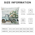 thumbnail image 5 of GOSMITH Eucalyptus Leaves Throw Pillow Covers Blue Truck Home Sweet Home Farmhouse Decorative Pillows Soft Cushion Cases for Couch Sofa Bed Home Decor, 5 of 5