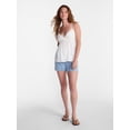 thumbnail image 2 of No Boundaries Knit Babydoll Cami, Womens, 2 of 5