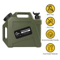 thumbnail image 2 of Contenedor de agua COOZMENT portátil de 12 litros con grifo verde militar, 2 of 8