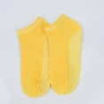 thumbnail image 4 of BLOCLOALO 1 Pc Short Socks Women No Show Socks Women's Non Slip Yoga Socks Indoor Floor Socks Fit Exercise Thin Breathable Socks Low Cut Socks Comfortable Thin Socks Breathable Socks Yellow One Size, 4 of 4