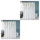 thumbnail image 1 of Cortinas de baño Ounissouiy blancas de poliéster fáciles de limpiar y instalar 27*24 cm Type7 NO7, 1 of 6