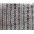 thumbnail image 4 of oneOone Georgette Viscose Fabric Dotted Chevron & Leaves Block Print Sewing Fabric BTY 42 Inch Wide, 4 of 4
