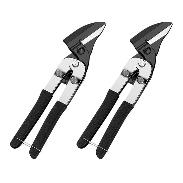 EZLIFE Tijeras industriales profesionales de 11 pulgadas, multifuncionales, para montaje en aviación, para metal, hierro, resistentes, L8M7 G, herramienta manual de aluminio L2B4