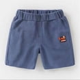 thumbnail image 2 of NOLDARES Toddler Kids Baby Boy Shorts Elastic Waist Shorts Summer Casual Short Pants Bottoms(BU2,6-12 Months), 2 of 7