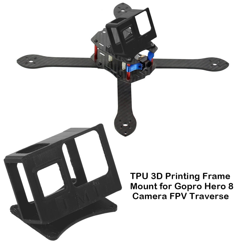 Megawheels Tpu 3d Printing Frame Mount For Gopro Hero 8 Camera Fpv Traverse Walmart Com