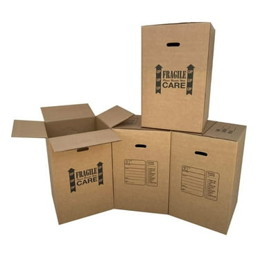 JKALHFDJ 4 Kitchen Moving Boxes Double Wall 18x18x28" boxes,BOXBUNDKIT04