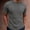 Dark Gray, variant on Blmnix Men's T-Shirts Undershirts Cotton T Shirts Muscle Shirts Short Sleeve Crew Neck Black Men's Tops,XXL