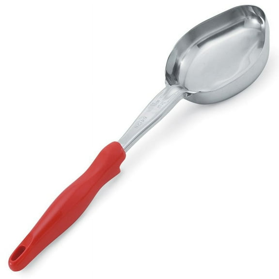 Vollrath 6412865 Spoodle - Color Coded 8 oz. Solid, Orange Handle