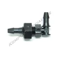 thumbnail image 3 of (4) 1/8" Hose Barb Bulkhead Elbow 90Â°, 1/4-28 Unf Thread Adapter W/ Hex Nut, 3 of 3