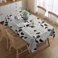 thumbnail image 2 of Bulldog Dog Rectangle Tablecloth 60"x84",Waterproof Polyester Rectangle Table Cloth, Wipeable Spillproof Polyester Tablecloth for Dining, Camping, Indoor and Outdoor, 2 of 5