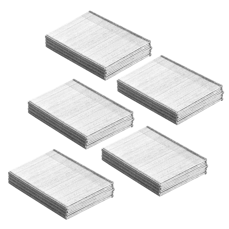 Meite 5 Packs 16 Gauge Finish Nails 2 inch Galvanized Small Straight Finishing Nail for Woodworking, Upholstery, and Framing Projects