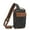 Black-376, variant on KL928 Canvas Sling Bag for Men Women Crossbody Backpack Sling Backpack Shoulder Bag Casual Daypacks