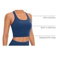 thumbnail image 4 of Remera CRZ YOGA Butterluxe Racerback con Relleno Crop Azul Marino L, 4 of 5