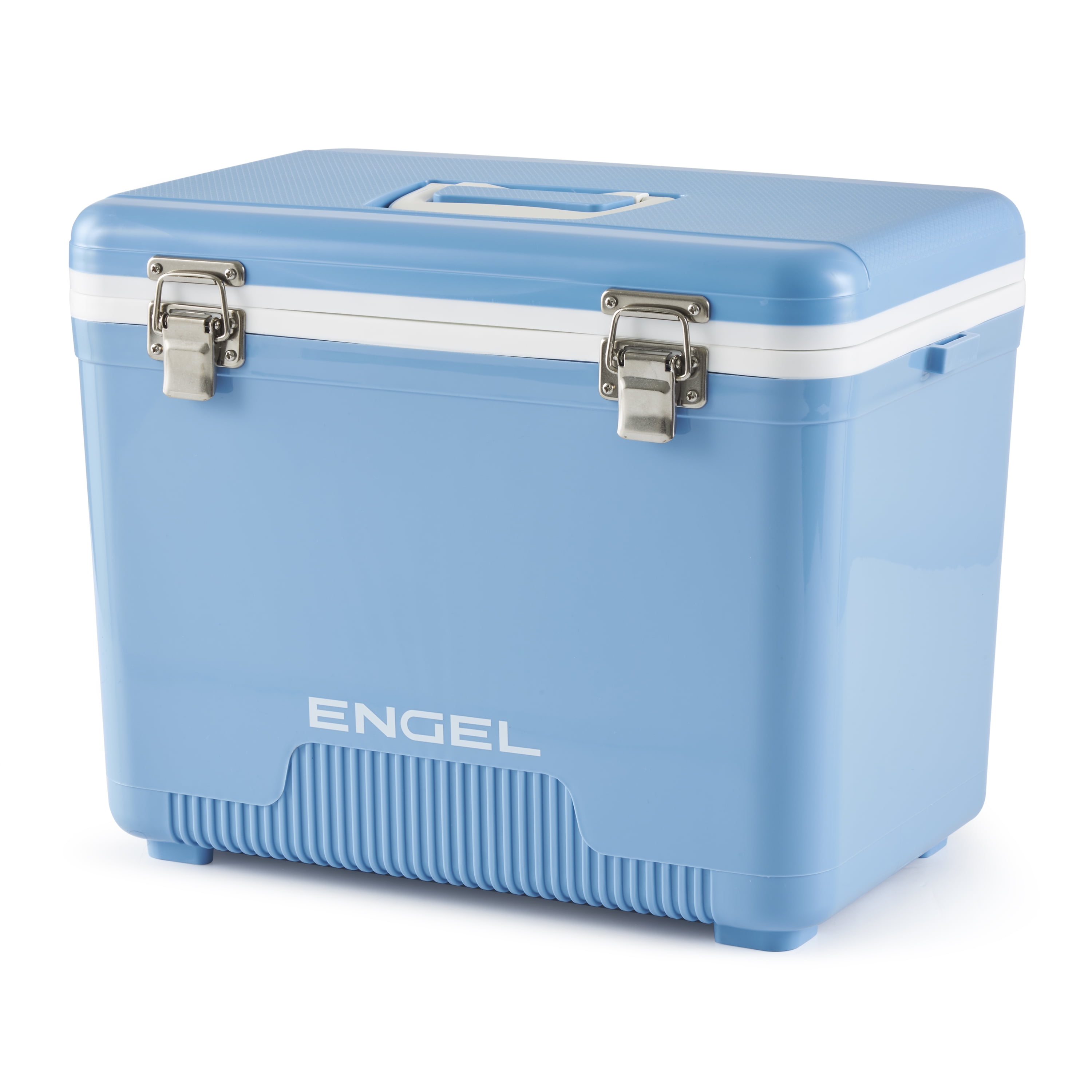 Engel 19 Quart Bait Dry Box Ice Cooler with Shoulder Strap, Arctic Blue (4  Pack) 