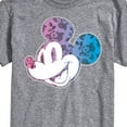 thumbnail image 3 of Mickey & Friends - Mickey Floral Logo - Men's Short Sleeve Graphic T-Shirt, 3 of 5