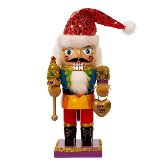 Kurt Adler 10-Inch Pride Nutcracker