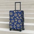 thumbnail image 5 of Uemuo Anchors and Nautical Printed Washable Luggage Cover - Fashion Suitcase Protector Fits 18-32 Inch Luggage -Medium, 5 of 9