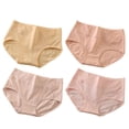 thumbnail image 1 of 4Pcs Lovely Women Briefs Adorable Cotton Underwear Breathable Women Panties, 1 of 3