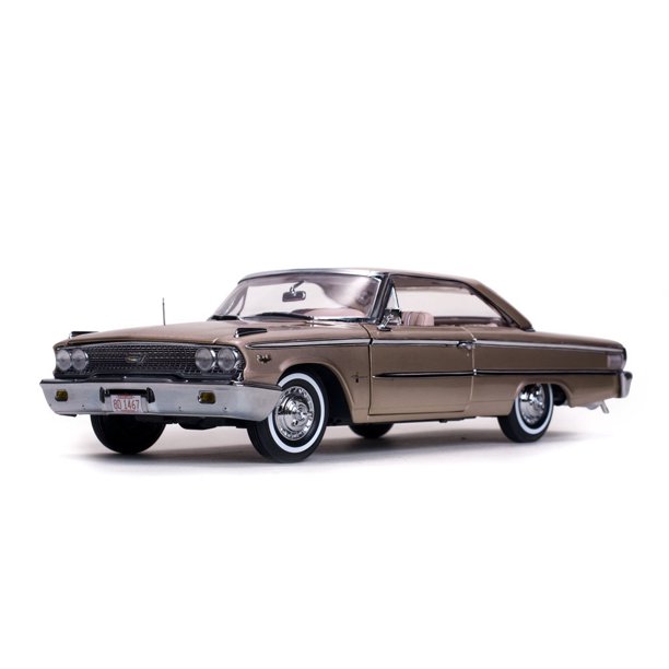 1963 Ford Galaxie 500 Xl Hardtop Rose Beige 1 18 Diecast Model Car By Sunstar Walmart Com Walmart Com