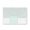 Mint Green, variant on Wireless Keyboards for Computers Bluetooth Keyboard Round Cap Keyboard Portable Mini Bt Wireless Keyboard with Touchpad for Android Windows Pc Tablet