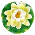 thumbnail image 4 of Ornament, Artificial  Flower, Floating  Ornaments Basins Outdoors Fish  For Pools, 4 of 8