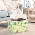 thumbnail image 3 of Yayeee Collapsible Cube Storage Bin with Lid Fabric Closet Decorative Basket with Handles, Cartoon Forest Animals, 3 of 7