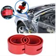 thumbnail image 3 of 2Pc Universal Car Bumper Cushion Red Car Shock Absorber Bumper Type Spring(D), 3 of 5