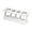🥑 White_New#1705, variant on Bathroom Countertop Storage Rack Organizer - Washbasin Toiletry Holder for Toothbrush, Razor, Toothpaste - Non-drilling, Waterproof, Quick-drain Design