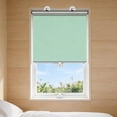 thumbnail image 6 of Adjustable Roller Window Shade No Drill Suction Cup, Sun Shade Blind Expandable UV Blocking Sunscreen Curtain for Bedroom Living Room Office Car Windshield Home Sun Protection, 49*20in, Green, 6 of 8