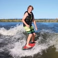 thumbnail image 5 of Airhead Pfish Beginner to Advanced 2 Fin Skim Style Water Wakesurf WakeBoard, 5 of 5