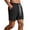 Black, variant on Yievot Mens Waffle Knit Shorts 5 Inch Casual Drawstring Elastic Waist Running Shorts for Gym Workout Athletic Basketball
