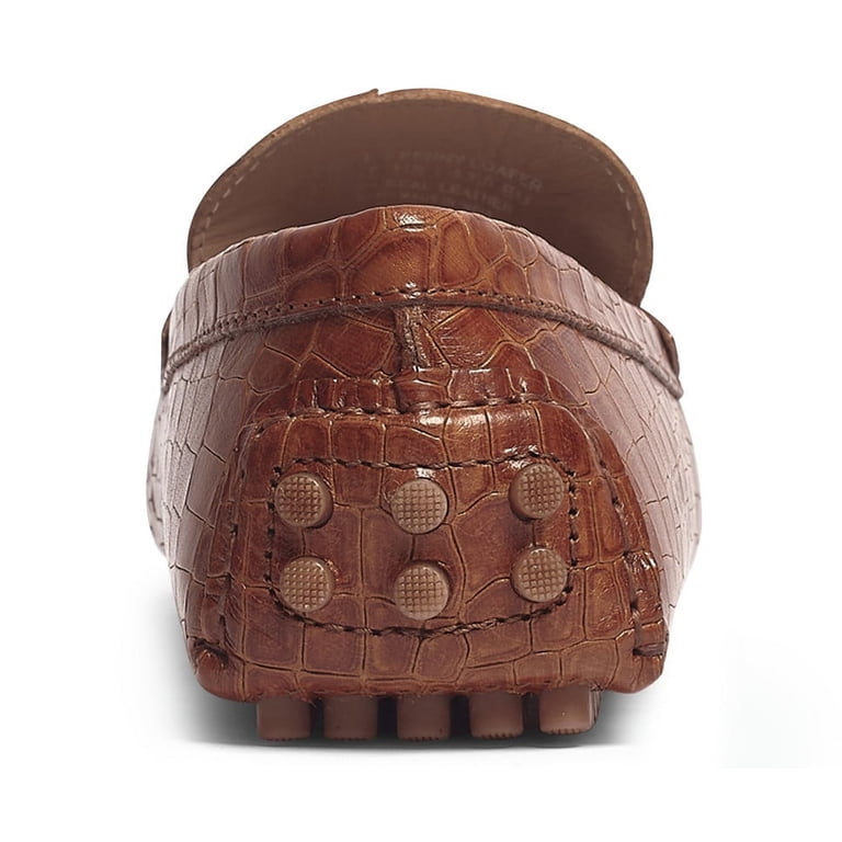 Carlos by Carlos Santana Ritchie LeatherPenny Loafers Brown Men\'s Slip-Ons 14 Amazon.com | Carlos Santana Ritchie Driver Loafer for Men  main image 3