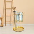 thumbnail image 6 of kowaku Umbrella Storage Bucket Commercial Umbrella Holder Versatile Decoration Round Compact Rack Organizer Stand for Rain Gear Home Gold, 6 of 9