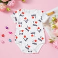 thumbnail image 2 of Baby Crawling Suit Cute Bodysuits Baby Party One-Pieces Cute Dailywear 9-12 Months, 2 of 6