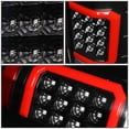thumbnail image 6 of DNA Motoring For 07-14 Chevy Silverado 3D LED Red C-Bar Euro Black Clear Tail Light Pair Replacement, 6 of 6
