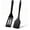 Black, variant on Small Silicone Spatula Set, Heat Resistant Mini Spatulas for Serving, Flexible Thin Kitchen Tools Safe for Non-Stick Pans, Perfect for Baking Cookies & Brownies
