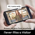 thumbnail image 3 of Geeni Video Doorbell Wired Wifi with 1080P Wide Angle, Motion Activated Alerts, 2-Way Audio, Night Vision, and Easy Installation Video Doorbells Camera for Home Security, 3 of 11