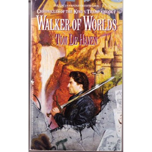 Pre-Owned WALKER OF WORLDS (Chronicles of the King's Tramp, Book 1), 9780553290912, 0553290916, Paperback, Reprint edition