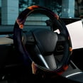 thumbnail image 6 of Halloween Witch Hat 14.5 Inch Printing PVC Leather Car Wheel Cover, Steering Wheel Covers, Auto Accessories, 6 of 6