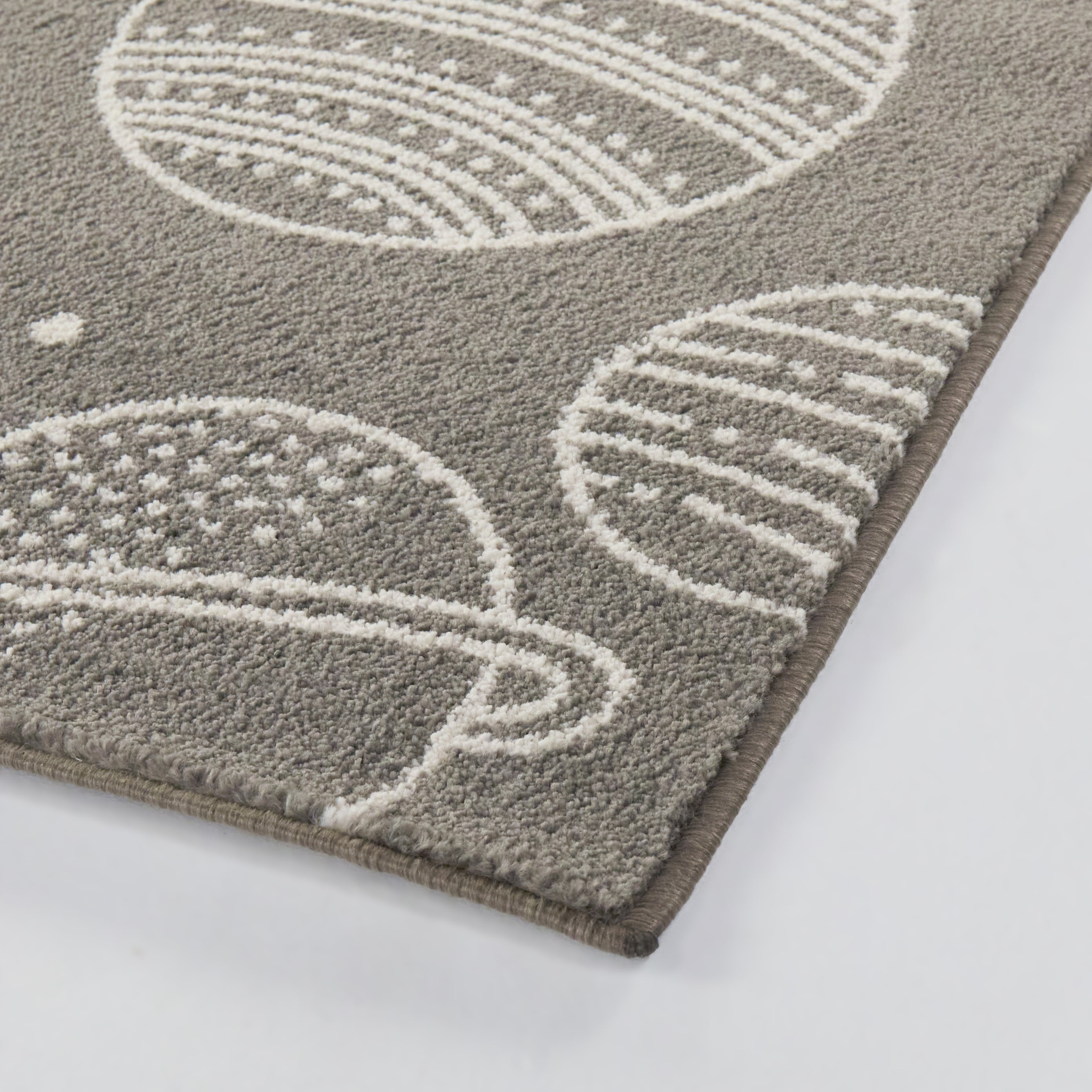 Mainstays Grey Space Indoor Rug, 5' 3"W x 7'L