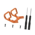 thumbnail image 3 of Protector de cardán para drones, barra protectora de cámara, fácil de instalar, barra protectora de cámara con lente de aleación de aluminio para Naranja, 3 of 8