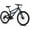 Black-Blue, variant on 24 Inch Mountain Bike Full Suspension, 21 Speed Mountain Bicycle with Double Disc Brakes, Carbon Steel Frame Commuter City Bike for Adult Men Women, Black-Green