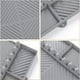 thumbnail image 3 of Oven Side Rack Baking Pan Oven Tool Mat Proof Cleaning Mat Barbecue Protection Mat, 3 of 6