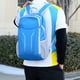 thumbnail image 5 of Jumpingount duradera e impermeable de nailon para buscadores de aventuras, ligera de gran capacidad Mochilas azul claro 47X32X15cm, 5 of 6